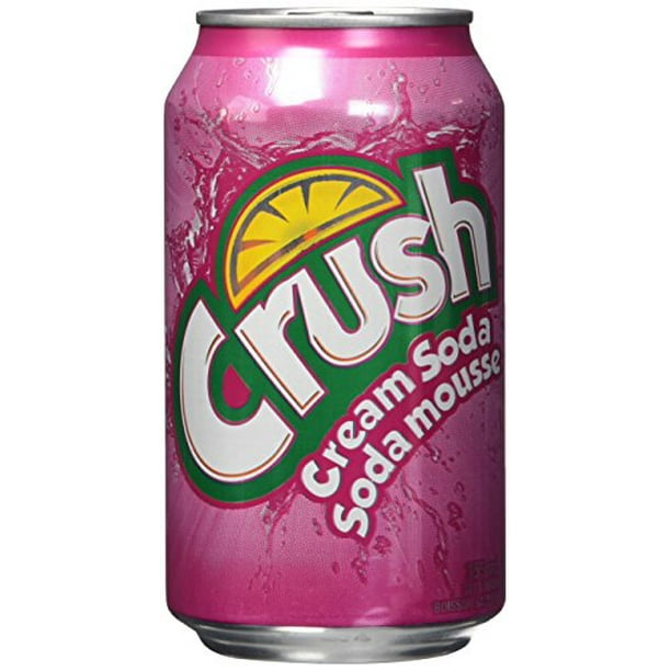 Crush Cream Soda Soft Drink 12 Cans 355ml 12 Fluid Ounces Imported From Canada Walmart Com