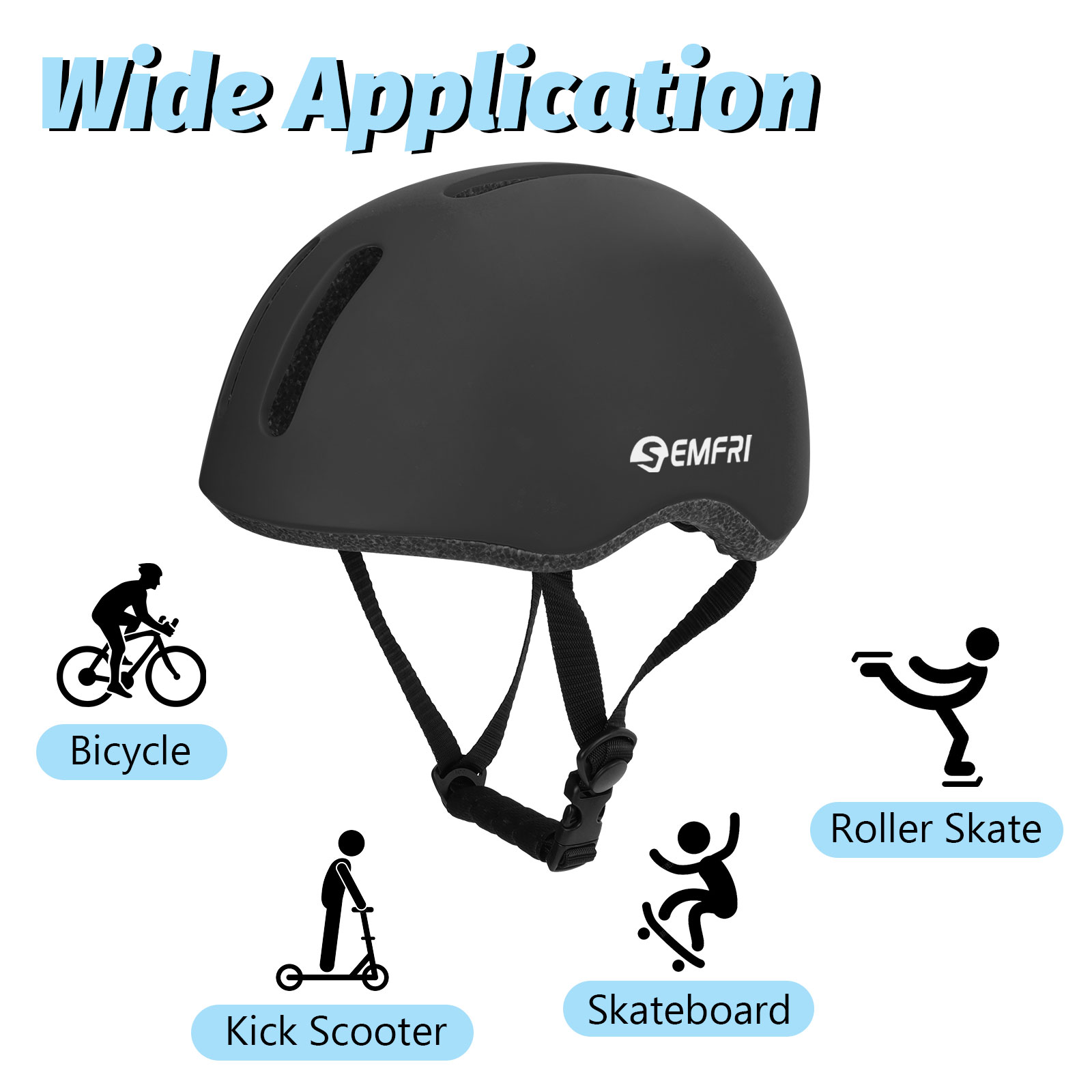 Semfri Adult Bike Helmet Road Cycling Protection photo 4