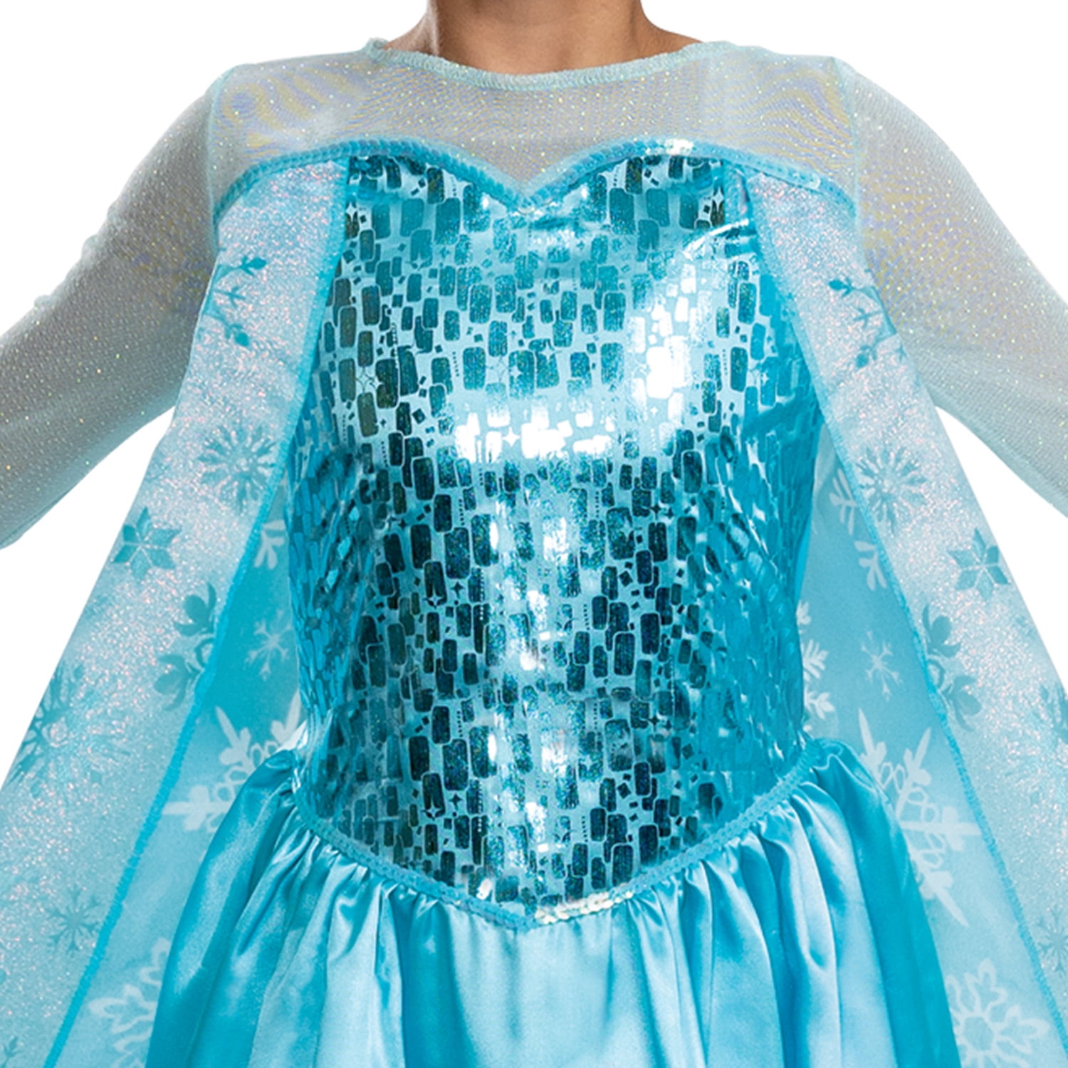 Disney Frozen Elsa Halloween Costume for Children, Girls Size XS (4/5), by Disguise