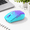 Gradient Mint Green to Purple, variant on Purple and Green Dual Mode Wireless Rechargeable Quiet Click Computer Mouse
