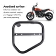 thumbnail image 3 of Motorcycle Side Trunk Bag Bracket Premium Iron Luggage Shelf for Scrambler 400 800 2015-2022 Riders, 3 of 7