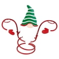 thumbnail image 2 of Billuyoard Estante de copa de vino de Navidad Muñeco de nieve de Santa Soporte de copa de vino Estante de almacenamiento de copas de vino Soporte de copa Kits de decoración para fiestas No.2 Billuyoard HA046815-02, 2 of 6