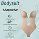 thumbnail image 2 of Women Plunging Deep V-neck Body Shaper Strapless Backless Bodysuit Shapewear U Plunge Seamless Thong Full Bodysuits zhangyuxiang LED, 2 of 2