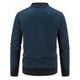 thumbnail image 5 of Chaqueta de suéter de punto de lana con capucha de tela escocesa de otoño e invierno de moda para hombres Pompotops  oipoqjl38380, 5 of 9