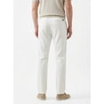 thumbnail image 2 of MEILIHUA Men's Business Casual Pants - Lightweight Stretch Cotton Chinos, Elastic Waist Flat Front Tapered Trousers for Spring Summer, 2 of 7