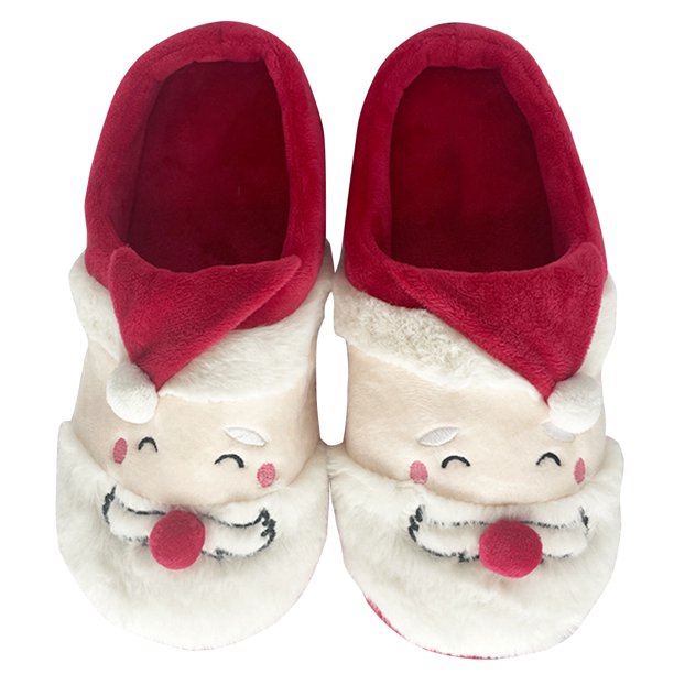 Sin Cordones Interior Invierno Mujeres Hombres Papá Noel