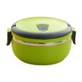 thumbnail image 2 of Boîte à Lunch Bento en Acier Inoxydable, Boîte à Lunch Ronde pour Adultes, Conteneur à Lunch Isolé Portable pour Adultes Enfants, Boîte à Bento Empilable en Acier Inoxydable pour Aliments Chauds, Conteneur à Lunch Isolé Portable, 2 of 9