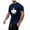 Navy, variant on Men Blouses 1970's Workout Clothes Fashion Tee Shirt Athletic Tops Men T Guard V Neck Athletic Top Long Sleeve Bulk Shirts Top Small No Sleeve Bodysuit Tops with Neck Men's Muscular Outdoor Grey L