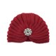 thumbnail image 1 of Sombreros para mujer, sombrero con cuentas redondas, sombrero de lana, sombrero de punto, sombrero bohemio Baotou, sombrero de joyería para otoño e invierno, sombrero para mujer, 1 of 2