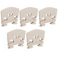 thumbnail image 4 of Bridge For 4/4 Violin, Wood Color Violin Bridge Violin Bridge Parts Musical Instrument Accessories Sturdy Durable Elegant Design  For Beginners For Amateurs, 4 of 8