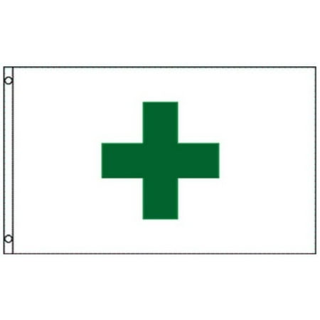 Sign Flag And Banner - 3x5 Green Cross Medical Marijuana Dispensary Flag Business Banner Sign, Home and Holiday Flags By Home and Holiday Flags,USA