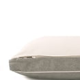 thumbnail image 5 of Lr Home Solid Stonewash Pillow Dog Bed, Gray, Ivory, 24" x 36" x 3", 5 of 10
