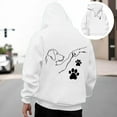 thumbnail image 1 of WILLBEST Sudaderas En Pareja Sudadera con Capucha Casual con Estampado De Cachorro Adorable para Otoño e Invierno Moda Cómoda Sudadera Holgada XGrande, 1 of 4