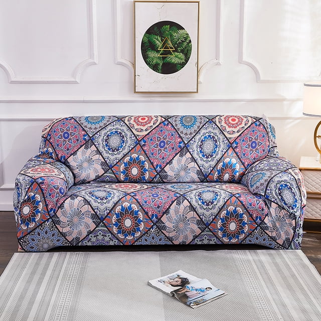 1/2/3/4 Seats Elastic Stretch Sofa Armchair Cover Slipcovers Bohemian For Home