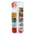 thumbnail image 2 of Fiudx Lentejuelas para Decoración de Uñas, Decoración Invernal Decopos y Purpurina Mixta, Juego de Esmaltes de Uñas de Fácil Aplicación, Uso Versátil para Manualidades, Funda de Teléfono Diy, Tendenc, 2 of 4