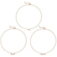 thumbnail image 3 of PANTIDE Scorpio Zodiac Layer Necklaces Retro Rose Gold Plated 3Pcs, 3 of 5