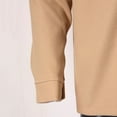 thumbnail image 5 of Vedolay Jackets for Men Long Sleeve Overcoats Hooded Coat with Pockets Clothes Khaki,XL, 5 of 5