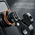 thumbnail image 4 of Motorcycle Phone Mount, Bike Phone Holder Reserved Charging Hole Face Recognition  for Below 7in Phones, 4 of 8