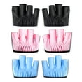 thumbnail image 5 of Cheers.US Non Slip Fingerless Yoga Gloves Exercise Gloves Workout Pilates Fitness Accessories, 5 of 6
