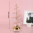 thumbnail image 3 of De Navidad Preiluminado Decoración De Cristal Mini Árbol De Navidad Delgado Con Luces Led Para Adorno De Mesa Cateissary  HA043014-01, 3 of 6