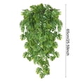 thumbnail image 3 of Artificial Hanging Potted Plants, Cascading Fake Vines for Indoor Outdoor Decor, Wall Shelf Bathroom Greenery, Low Maintenance Home Accent, Green Plant *1, 3 of 4