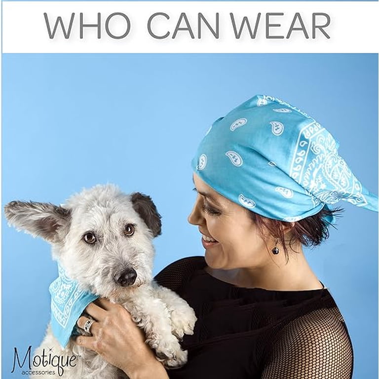 Motique Accessories Set of 3 Jumbo Bandanas - Walmart.com