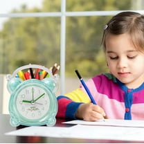 Up to 40% off Home Office, Alarm Clock, InsCrazy Student Alarm Clock Bedside Simples Small Alarm Clock Desk Clock Jump Seconds Not Silent