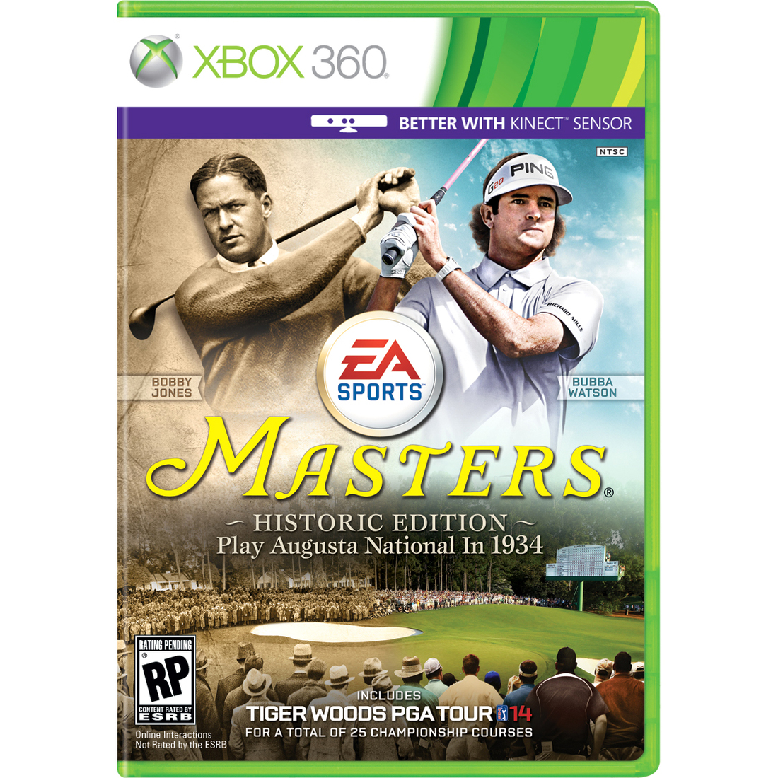 tiger woods xbox 360 games