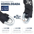 thumbnail image 2 of Urban Security U8K120 Candado para Moto Cadena de Seguridad para Moto Candado Moto Cadena para Moto,, 2 of 7