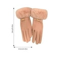 thumbnail image 2 of Winter Lined Mittens for Outdoor Warmth Windproof Insulated Thermal Hand, 2 of 3