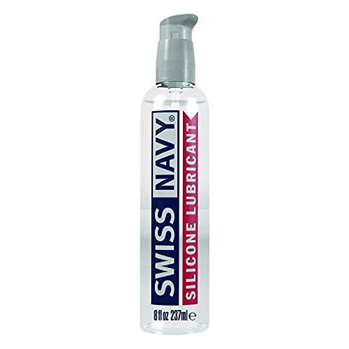 Swiss Navy Premium Silicone-Based Personal Lubricant & Lubricant Sex Gel For Couples, 8 oz.