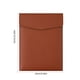 thumbnail image 3 of Bolsa de Archivo A4 de Piel Sintética | Carpeta de Documentos de Gran Capacidad | Organizador de Almacenamiento Empresarial de Pu Impermeable con Cierre Magnético | Portadocumentos para Estudiantes |, 3 of 6