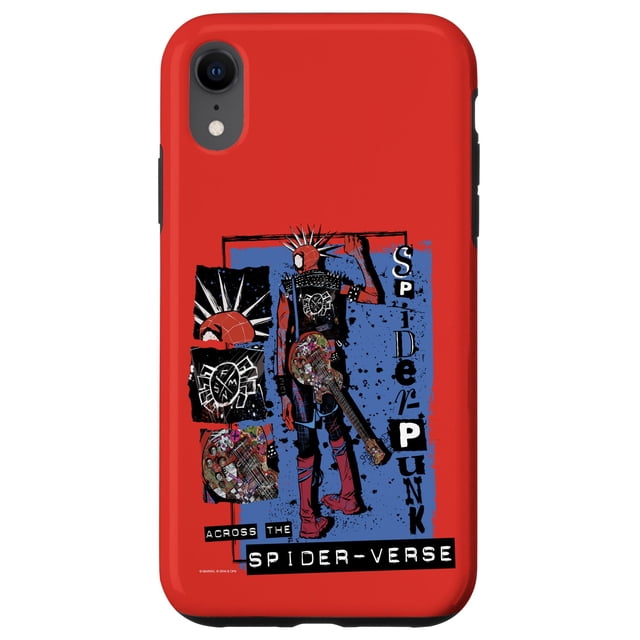 Funda de teléfono Marvel Spider-Man Spider-Punk para iPhone XR