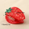 thumbnail image 2 of Styling Tool Personality Hair Accessories Non-slip Watermelon Grape Fruit Series Gripper Hair Claw Grab Clamps Shark Hair Clips Strawberry Hair Clip 2, 2 of 8