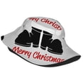 thumbnail image 2 of ZICANCN Bucket Hat -Winter Christmas Unisex Print Double-Side-Wear Bucket Hat for Fishing Beach Outdoor, 2 of 5