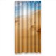thumbnail image 1 of Cortina de Ducha Impermeable ABPHQTO Desierto Arena Cielo Azul Nubes Blancas Camello 90x180 cm, 1 of 2