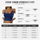 thumbnail image 5 of Fotbe Christmas Blue Sujetador Deportivo Largo sin Aros para Mujer con Almohadillas y Soporte Medio, Transpirable y Absorbente, Camiseta Tipo Chaleco o Tank Top-Medium, 5 of 8