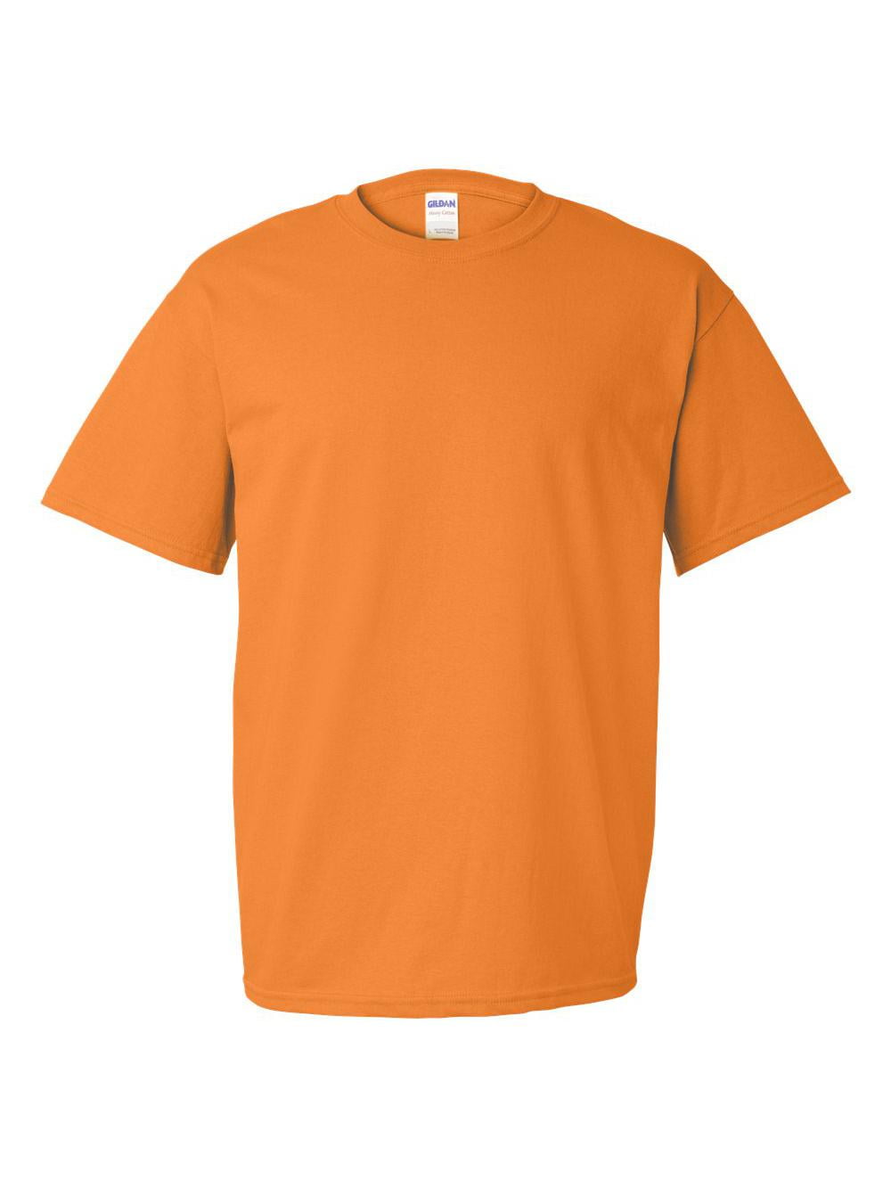 Gildan - Heavy Cotton T-Shirt - 5000 - Tennessee Orange - Size: S