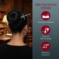 thumbnail image 4 of 4pcs Sword Hair Sticks Retro Metal Hair Sticks Ancient Style Swords Hair Chopsticks for Bun Hair Long Hair, Chinese Hair Accessories for Women, 4 of 8
