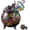 #02-Style2, variant on Witch Ghost Pumpkin Candy Jar,Spooky Haunted Halloween Candy Jar with Vintage Skeleton Accents,Removable Lid Candy Container for Fall Party Treats,Decorative Tabletop Storage Jar (Style2)