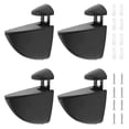 thumbnail image 1 of 4 Pcs Supports d'Étagère en Verre Réglables pour Épaisseur 2-21 m (2-17mm), 1 of 8