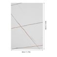 thumbnail image 2 of HONMEET 4pcs Stick On Wall Tiles Multi Color Splashproof Tile Stickers For Bathroom Walls, 2 of 8