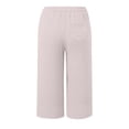 thumbnail image 5 of JIAYUE Women's Pants Calf Length Versatile Everyday Wear Comfortable Lightweight Trousers For Work Travel Trendy Bottoms For Women, 5 of 5