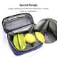 thumbnail image 5 of Eigraketly Bolsa de Picnic aislada a prueba de fugas Oxford contenedor de alimentos frescos bolsa de almuerzo reutilizable trabajo escolar hombres mujeres Kits de desorden para acampar Negro Eigraketly OD028166-01, 5 of 6