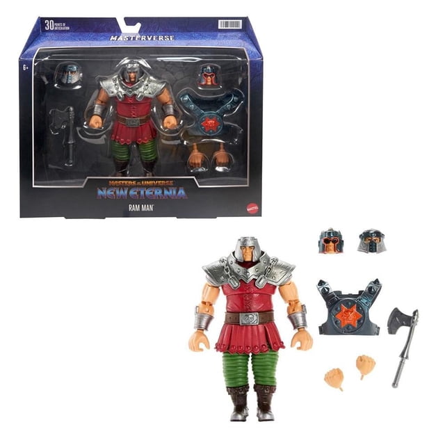 Figura de Acción Masters of the Universe Masters of the Universe Masterverse Ram-Man de 7"
