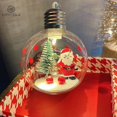 thumbnail image 2 of Bola transparente de 8cm con luces, bola colgante, decoraciones navideñas, bola de decoración navideña, bola de Navidad para ventana, 2 of 2