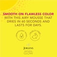 thumbnail image 4 of Mousse instantánea Self Tanner Jergens Natural Glow, 177 ml (x2) Jergens NA, 4 of 5