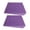 violet, variant on TTETTZ 2 Pieces Squat Wedge Block Anti Slip Portable Squat Ramp Calf Stretch Board Calf violet