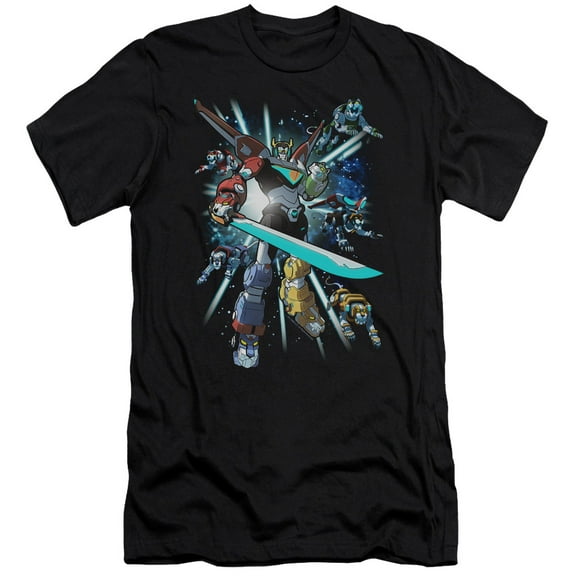 Voltron - Lions Share - Premium Slim Fit Short Sleeve Shirt - XX-Large