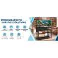 thumbnail image 4 of Fish Tank Stand for 55-75 Gallon Aquariums with Power Outlet - 3-Tier Storage Shelf for Aquarium/Turtle/Reptile Terrarium - 49.2 x 17.7 in Top - Black, 4 of 8